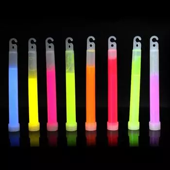 Флуоресцентные супер яркие палочки аварийного освещения, химические фонари, светящиеся палочки для рыболовного освещения фиолетовый