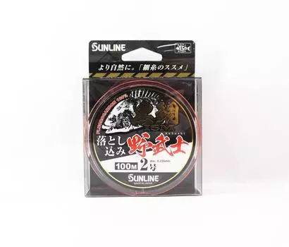 Флюорокарбон Sunline Kurodai ISM Bream Orange 100 м № 2 8 фунтов 0,235 мм (0907) оранжевый