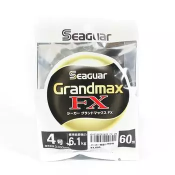 Флюорокарбоновая леска Seaguar Grand Max 60 м, размер 4–6,1 кг–0,33 мм (0690)