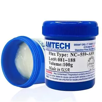 Флюс Amtech Original NC 218 559 ASM Флюс для пайки 100 г Не требующий отмывки флюс для пайки освежитель жала пайка печатных плат ремонт сварка T