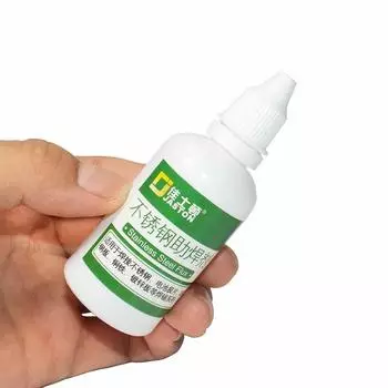 Флюс из нержавеющей стали Белый стальной лист Медь Железо Оцинкованный лист Аккумуляторный сварочный агент Канифоль Вода Металлический флюс