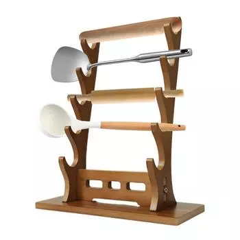 Flute Display Stand 5-Tier Scabbard Rack Elegant Tabletop Holder Collection Display Rack For Scabbard And Flute