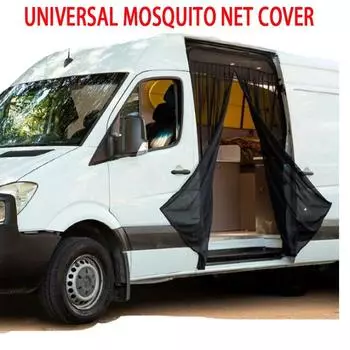 Fly ScreenNet Автомобильная задняя дверь противомоскитная сетка магнитные шторы автомобильный солнцезащитный козырек ScreenNet багажник вентиляционная сетка для VW T5 T6 раздвижная дверь