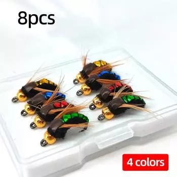 Fly XB022, биомиметическая мушка, нахлыстовой крючок, наживка, нахлыст для форели, голца, нахлыстового крючка