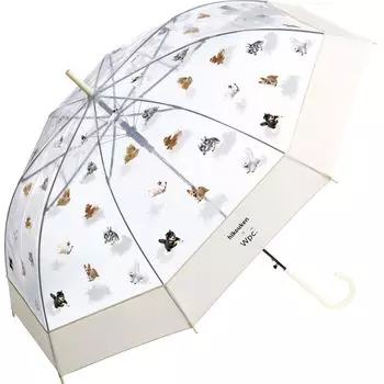 Flying Dog x Flying One Brella Off Rib 61 см Большой Прыжок Дамы Собака Собака Небо Облако Коллаборация Блеск Инста Животное Милый Стильный Поездки в Школу