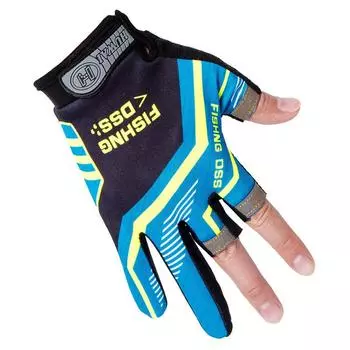 Flying Three Finger Letters Fishing Equipment Riding Lure Breathable Non Slip Men and Women Sun Protection Finger Fishing Gloves Thin average size