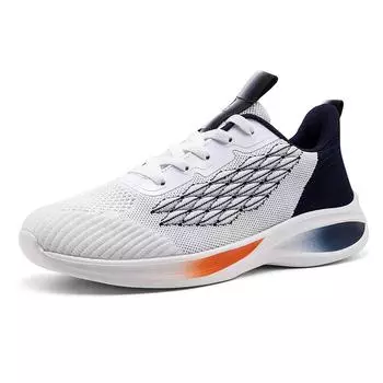 Flying woven breathable men spring and autumn new lace-up fashion all men leisure sports walking loafer men s shoes 39