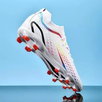 Футбольные бутсы Flying плетеные для мальчиков и подростков, для студентов, шипы, для тренировок, соревнований, спортивная обувь, партия обуви 35