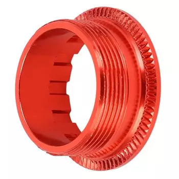 Flywheel Lock Cover Aluminum Alloy Flywheel Ring Cover for M7100 M6100 M8100 12 Speed Flywheel Red