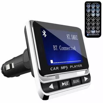 FM12B LCD Bluetooth автомобильный MP3-плеер Handsfree беспроводной FM-передатчик радиоадаптер USB автомобильное зарядное устройство пульт дистанционного управления