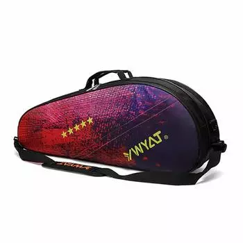 FMAFNLY Бадминтонная ракетка теннисная бадминтонная спортивная ракетка ракетка клубная для 6 2 ботинок водонепроницаемая легкая оранжевая сумка, сумка, чехол, хранение, сумка, мероприятия, оранжевый