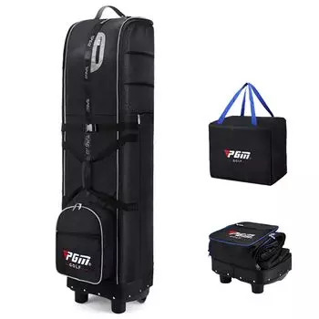 FMAFNLY Чехол для сумки для гольфа Чехол для гольфа на колесах Складная авиационная сумка для гольфа Дорожный чехол для сумки для гольфа Белый износостойкий