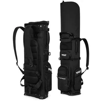 FMAFNLY Golf Caddy Golf 7 вмещает 14 переносных карманов с капюшоном для гольфа, повреждения клюшек для гольфа, черная сумка, подставка, отделения, клюшки, рюкзак, клюшки, прибл.