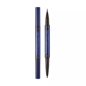 fmgt ink proof 2 in 1 eyeliner 0.6g, 1 piece, 02 brown