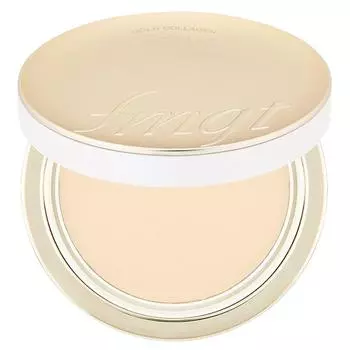 FMGT New Gold Collagen Ampoule Two-Way Pact 9,5 г, 201 абрикосовый бальзам, 1 шт.