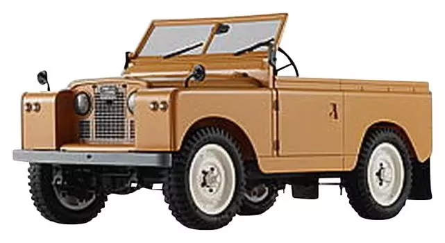 FMS Реалистичная RC Завершенная модель Land Rover Series II Желтый Электрический Радиоуправляемый FMS11202RTRYL 1/12