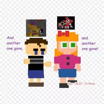 Fnaf 4 Crying Child Five Nights At Freddy s 4 Семья Фредбера обедает термонаклейки для одежды сумка-футболка теплопередающие наклейки железные нашивки