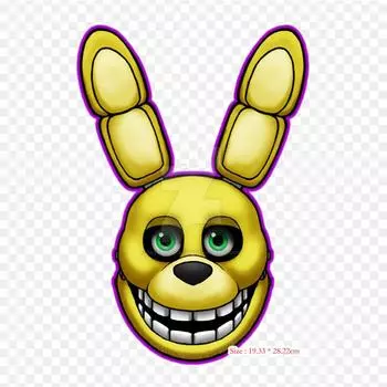 Fnaf Face Ultimate Custom Night Five Nights At Freddy s Sister Locat термонаклейки для одежды, футболка, сумка, теплопередающие наклейки, железные нашивки