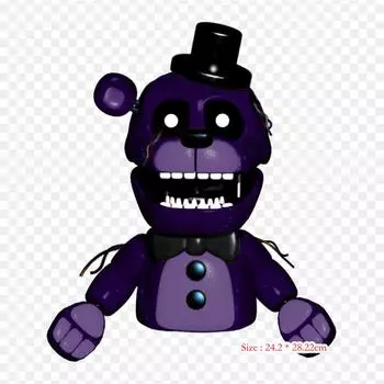 Fnaf Pkthunderbolt100 Five Nights At Freddy s Sister Location Five N термонаклейки для одежды, футболка, сумка, теплопередающие наклейки, железные нашивки