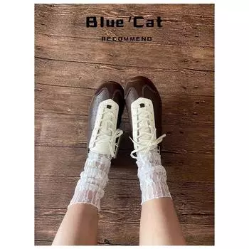 FO same ballet training shoes women s 2025 new black retro sports fashion casual board shoes versatile Forrest Gump shoes 35 чёрный