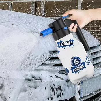 Foam Sprayer Car Wash Electric Foam Cannon For Pressure Washer 1.5L USB Charging Handheld Foam Sprayer Rich Foam For Garden Car spain