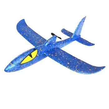 Foam Throwing Glider Led Night Aircraft Toy Hand Airplane Model