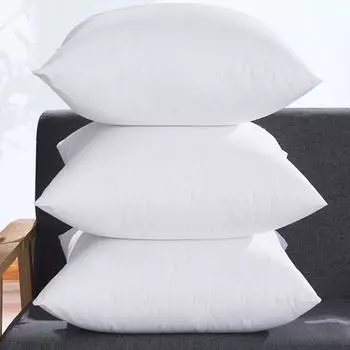 Foamily Premium гипоаллергенный наполнитель для подушки, вставка для дома, квадратная форма, полиэстер 45X45 см белый