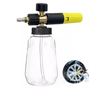 Foaming Car Wash Sprayer Foam Lance High Pressure For Car Cleaning Hose Attachment Adjustable Foam Sprayer Truck Cleaning