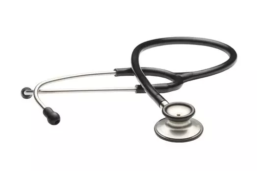 FOCAL Focaltone Base S Stainless Steel Made in Black Stethoscope, Japan,