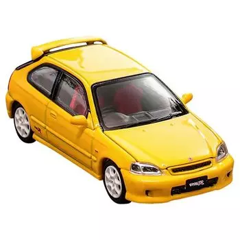Focal Horizon FH x Model One 1/64 honda civic Type-R (EK9) - Phoenix Yellow Finished product