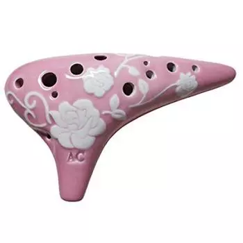 Focal Link Pink Ocarina Alto C Tube Pastoral Plus Focal Link F-AC-PSPP