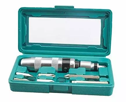 FOCUSMART You can turn the screw you shock driver strong rotational rotation storage case strong DIY impact driver set FMTDS9PC licked! 7-piece set,