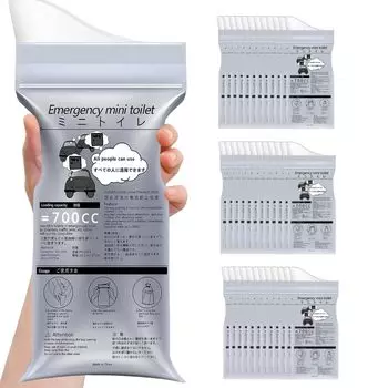 Fodukao Uses Multifunctional Portable Toilet Disaster Prevention Goods for Car Portable Emergency Portable Disposable Emergency Portable Toilet For