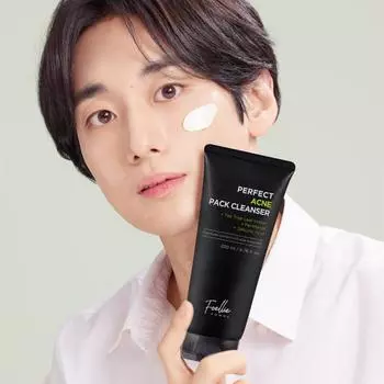 Foellie Homme Tea Tree Clay Pack пенка для умывания 200 мл FREE