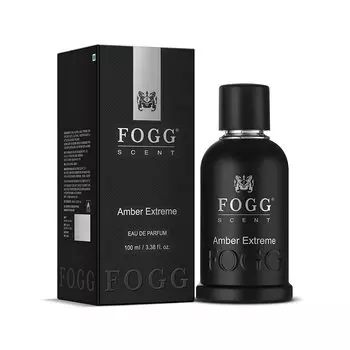 Fogg Amber Extreme, Мужские духи, стойкие духи, парфюмированная вода, 100 мл