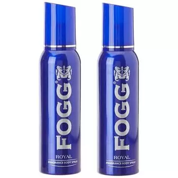 Fogg Body Spray Combo для мужчин, Royal (Упаковка из 2 шт.)