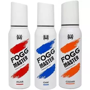 FOGG Body Spray Master Caderoak Agar Sandalwood Дезодорант-спрей - для унисекс (Упаковка 360 мл.)