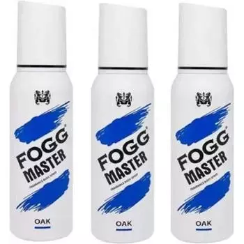 Fogg foog master oak deo Body Spray - Для женщин (300 г, Упаковка 3 шт.)