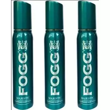 FOGG Majestic Fresh Дезодорант-спрей для тела - для мужчин и женщин (360 мл,3 шт.)