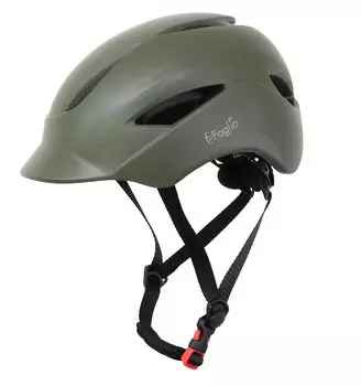 FOGLIA Urban Long Bicycle City CE Соответствует европейским стандартам Шлем, козырек, Шлем, Взрослый, Коричневый, Езда, Стандарты, TWT-004-BW коричневый