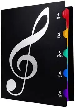 fogman music ноты ноты ноты ноты урок музыки духовые инструменты записываемый файл, файл, футляр, держатель, файл, файл, A4, черный, полоса, (20 штук)