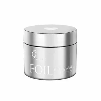 Foil Mask Silver Included Foil Mask Silver Face Pack Face Mask [9wishes] Peel-off (Bonus - Brush) Peel-off