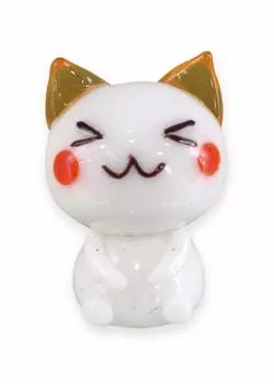 Fokart Милая стеклянная фигурка ручной работы «Улыбка кота» CKK519
