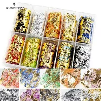 Фольга для ногтей Маникюр Украшения для ногтей Украшение своими руками set 1