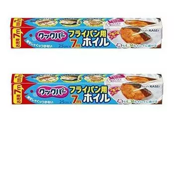 Фольга для жарки Asahi Kasei Cooker 25 см x 7 м x 2 шт. [Оптовая закупка]