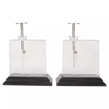 Фольгированный электроскоп Компактная структура Высокочувствительный точный масштаб Физический электрометр для обучения