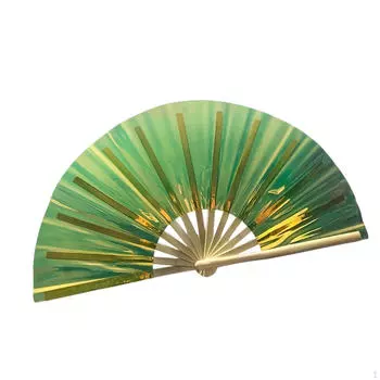 Fold Poping Fan Boots на земле для фестиваля танцевальной музыки зелёный