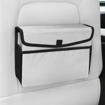 Foldable Car Trash Can High-capacity Trash Container Car Interior Supplies