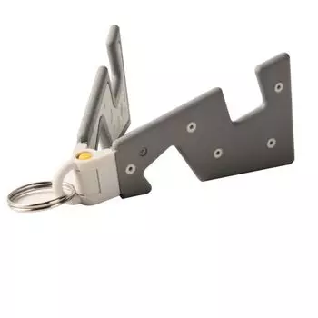 Foldable Desk Phone Holder Keychain ABS Mini Keyring Desk Cellphone Support Female Girl Lady