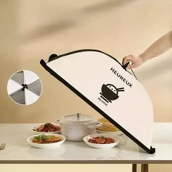 Foldable Dining Table Mesh Cover Food Covers Home Food Anti Fly Mosquito Tent Umbrella Picnic Protect Net Kitchen Accessories